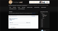 Desktop Screenshot of news.exchristian.net